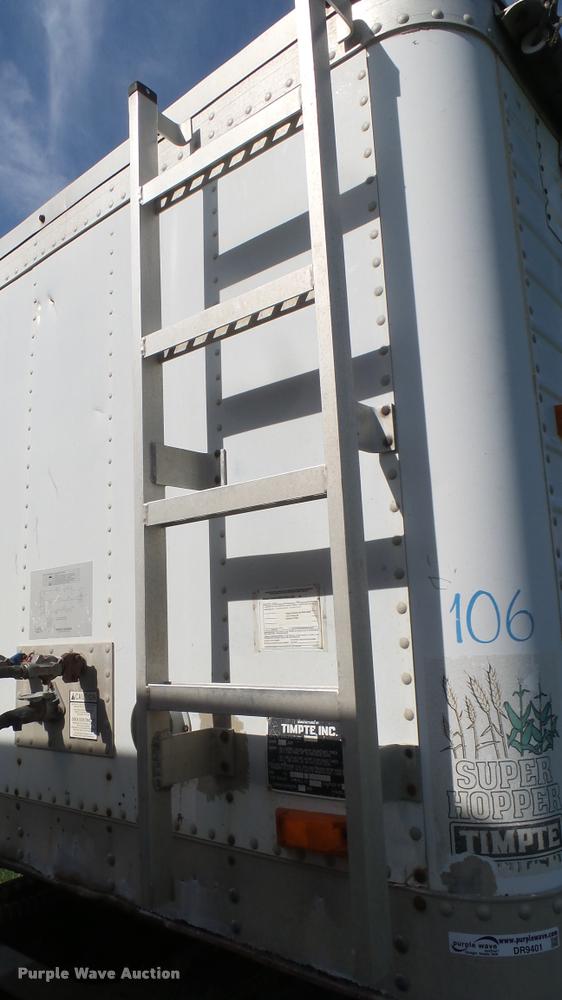 image for item DR9401 1995 Timpte double hopper bottom grain trailer