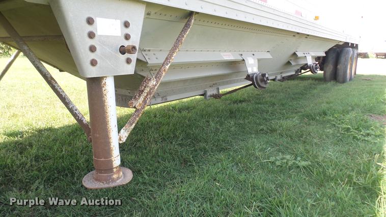 image for item DR9401 1995 Timpte double hopper bottom grain trailer