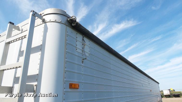 image for item DR9401 1995 Timpte double hopper bottom grain trailer