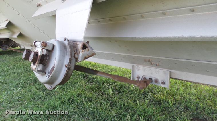 image for item DR9401 1995 Timpte double hopper bottom grain trailer