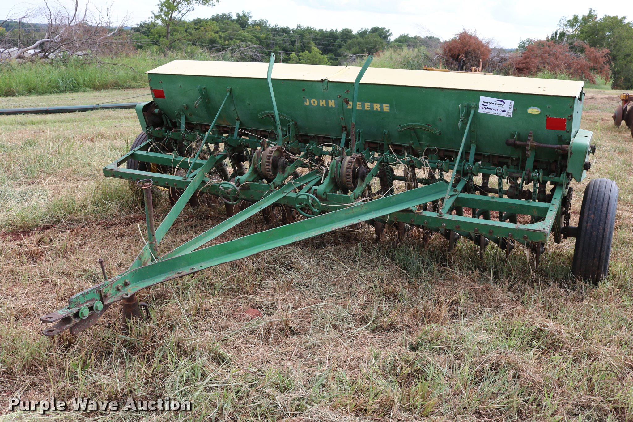 John Deere FBB grain drill in Stillwater, OK Item DA6839 sold