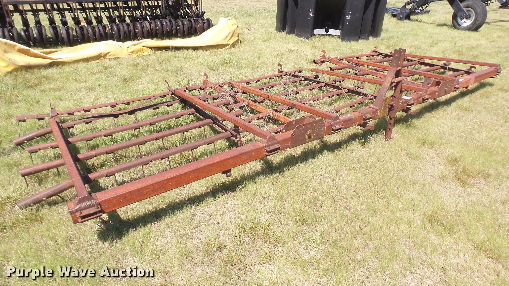 Coil tine harrow in Wichita, KS Item DL9967 sold Purple Wave