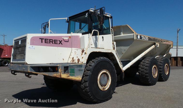image for item DA1180 2001 Terex TA35 haul truck