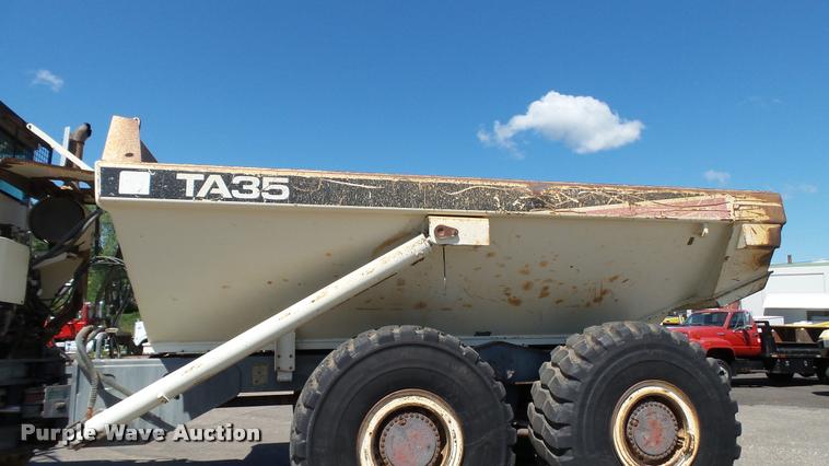 image for item DA1180 2001 Terex TA35 haul truck
