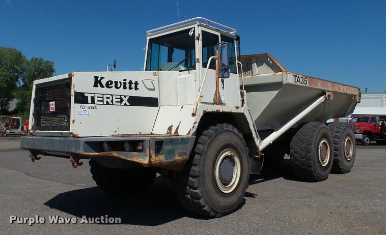 image for item DA1181 2001 Terex TA35 haul truck