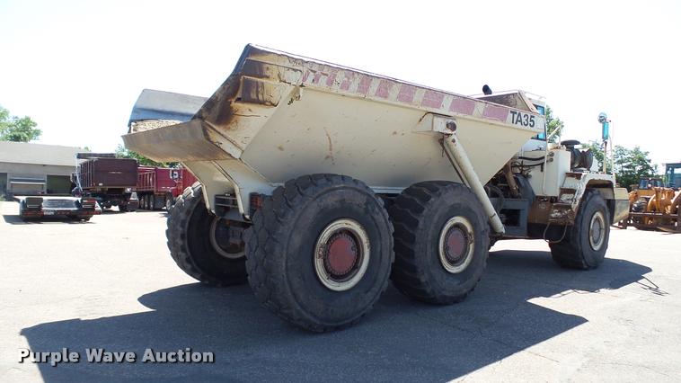 image for item DA1181 2001 Terex TA35 haul truck