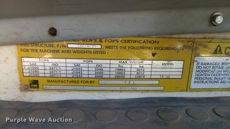 image for item DA1181 2001 Terex TA35 haul truck