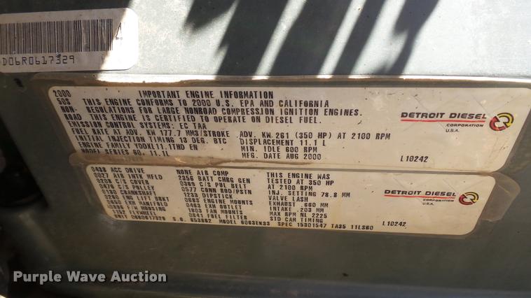 image for item DA1181 2001 Terex TA35 haul truck