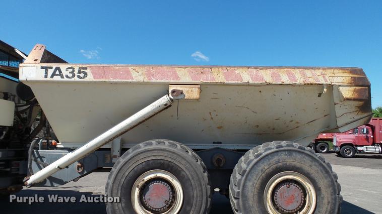 image for item DA1181 2001 Terex TA35 haul truck