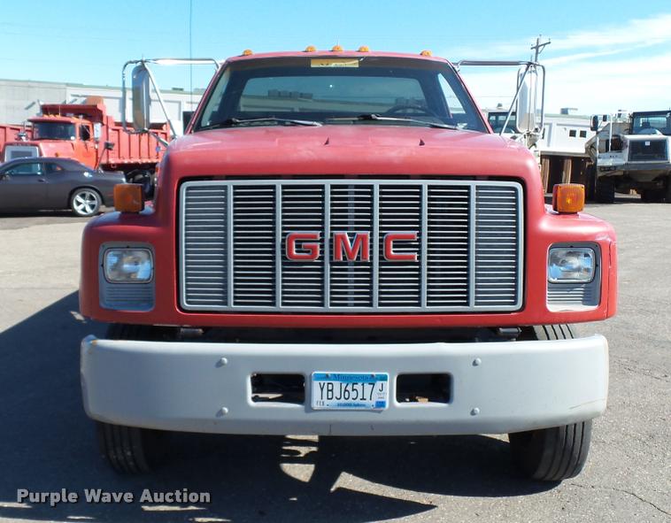 image for item DA1182 1990 GMC TopKick ramp truck