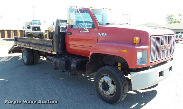image for item DA1182 1990 GMC TopKick ramp truck