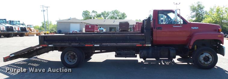 image for item DA1182 1990 GMC TopKick ramp truck