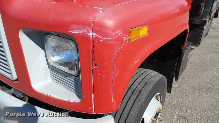 image for item DA1182 1990 GMC TopKick ramp truck