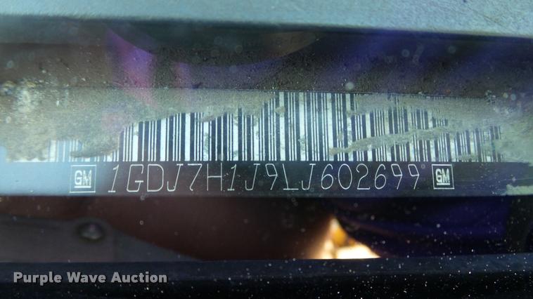 image for item DA1182 1990 GMC TopKick ramp truck