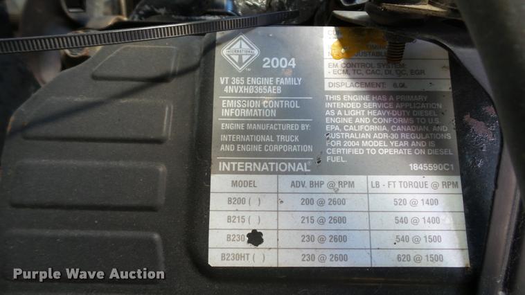 image for item DA1183 2005 Ford F650 Super Duty XLT service truck with crane