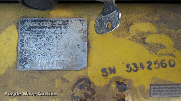 image for item DA1195 Wacker RT820 trench compactor