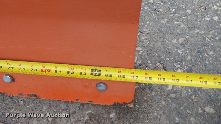 image for item DA1203 Skid steer snow plow