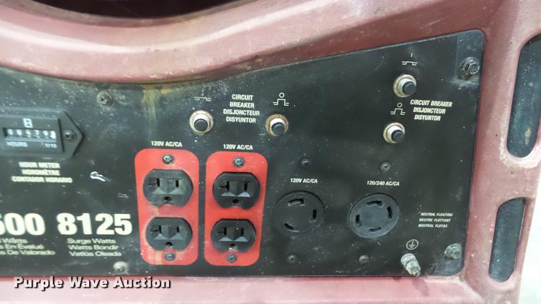 image for item DA1206 2013 Powermate generator