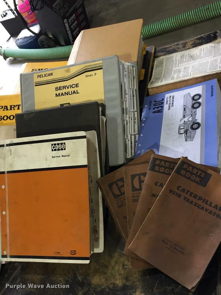 image for item G1364 Service and parts manuals