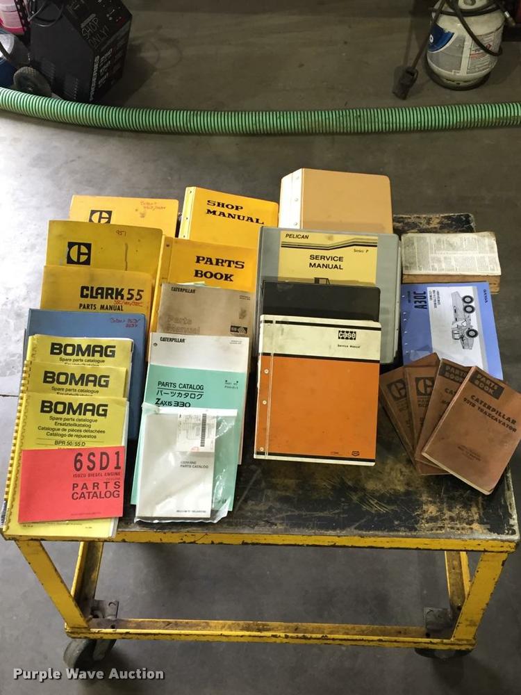 image for item G1364 Service and parts manuals