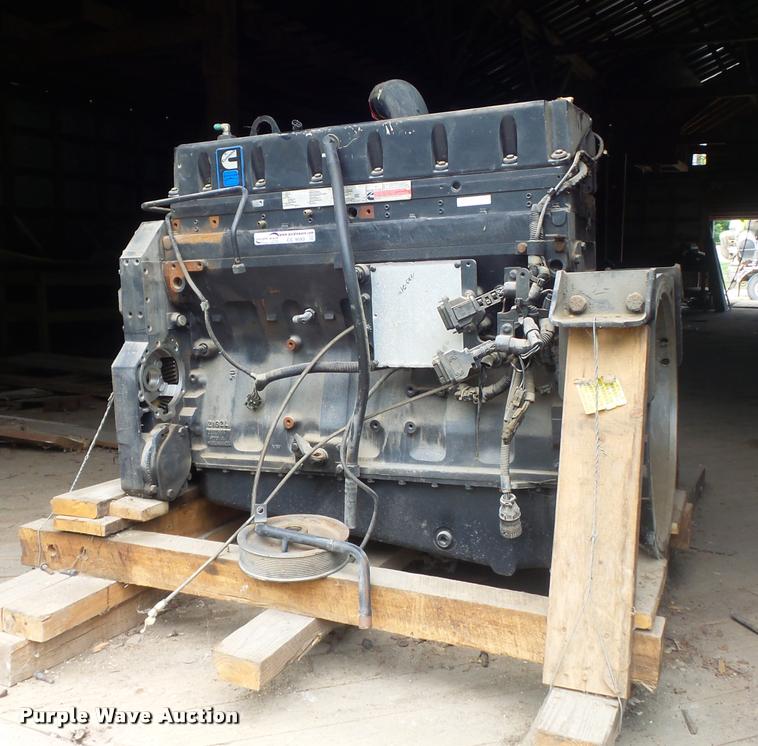 image for item CC9593 1992 Cummins L10-280E six cylinder diesel engine