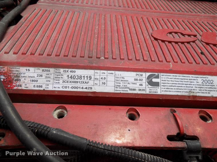 image for item DC4935 2003 Freightliner ST120 semi truck