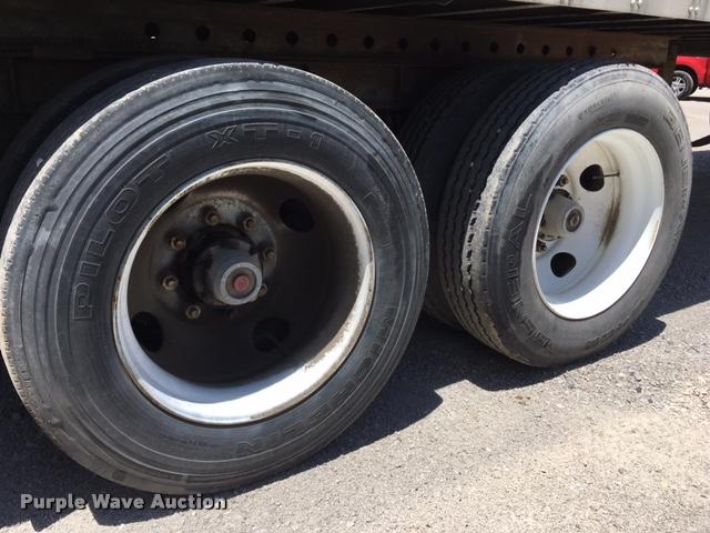 image for item G1407 1988 Fruehauf dry van trailer