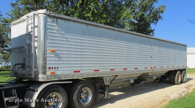 image for item K6118 1994 Timpte double hopper grain trailer