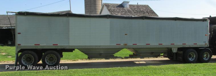 image for item K6118 1994 Timpte double hopper grain trailer