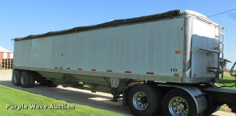 image for item K6118 1994 Timpte double hopper grain trailer