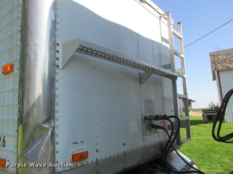 image for item K6118 1994 Timpte double hopper grain trailer