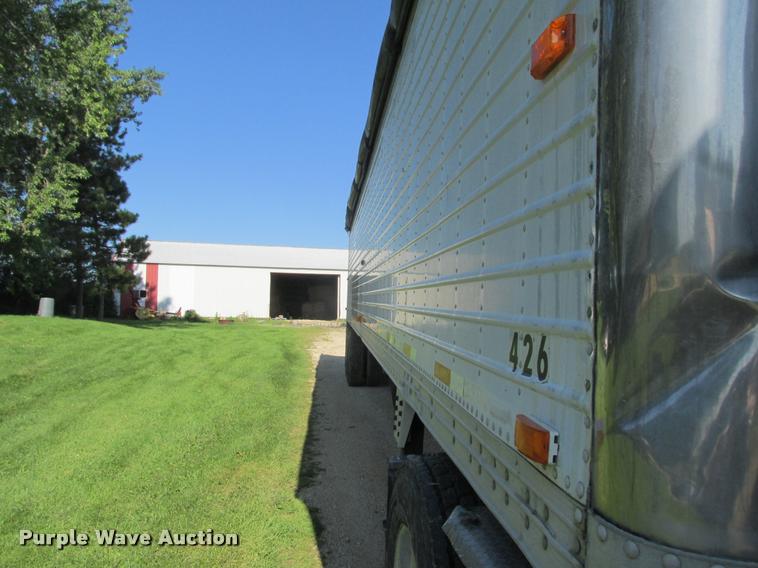 image for item K6118 1994 Timpte double hopper grain trailer