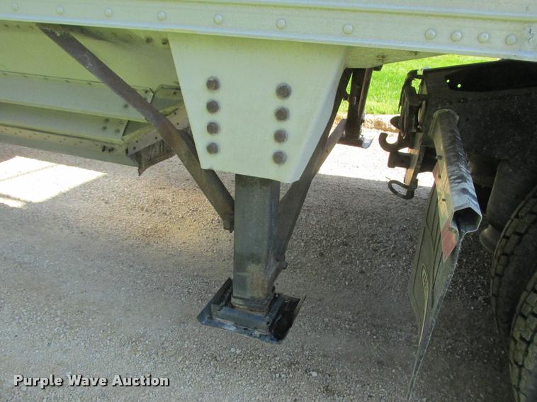 image for item K6118 1994 Timpte double hopper grain trailer