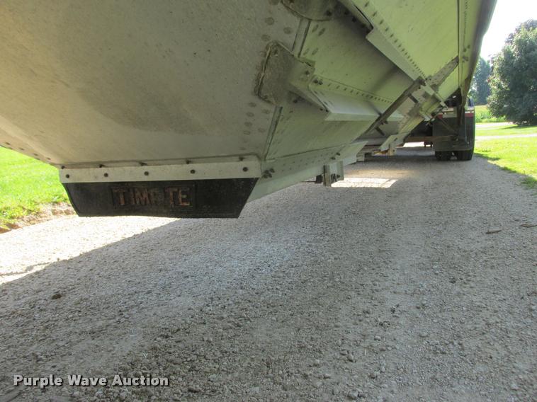 image for item K6118 1994 Timpte double hopper grain trailer