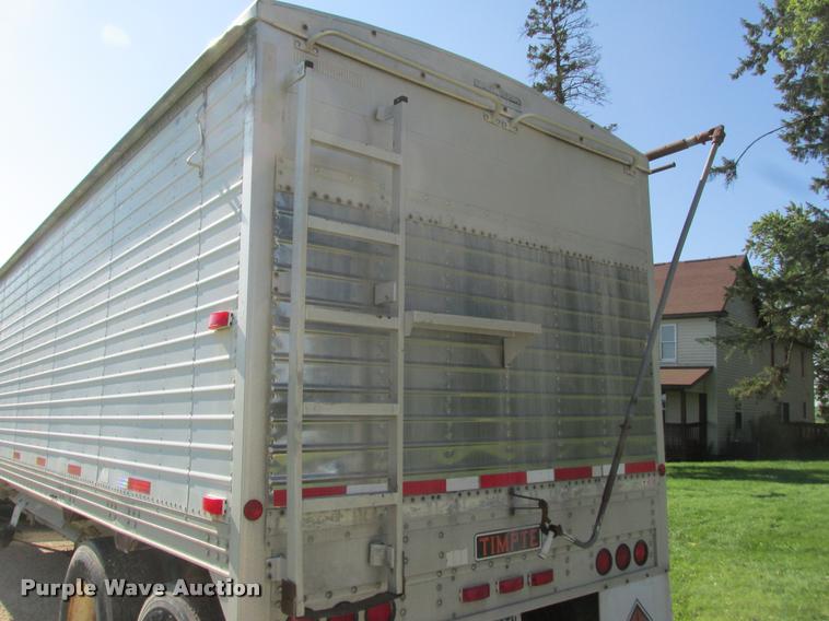 image for item K6118 1994 Timpte double hopper grain trailer