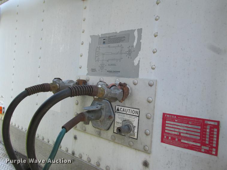 image for item K6118 1994 Timpte double hopper grain trailer