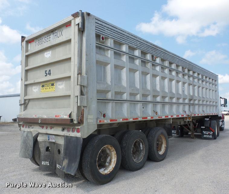 image for item K6450 1999 Usts end dump trailer