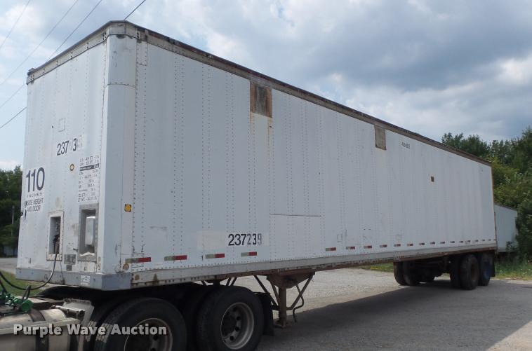 image for item K7499 1989 Dorsey SIDT-86-LSFB dry van trailer