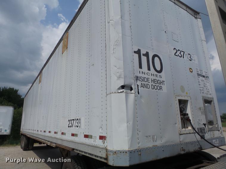 image for item K7499 1989 Dorsey SIDT-86-LSFB dry van trailer