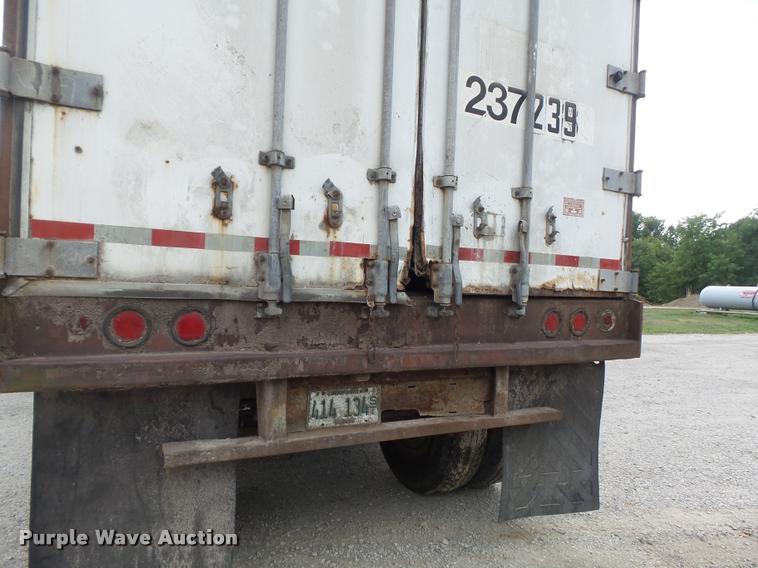 image for item K7499 1989 Dorsey SIDT-86-LSFB dry van trailer