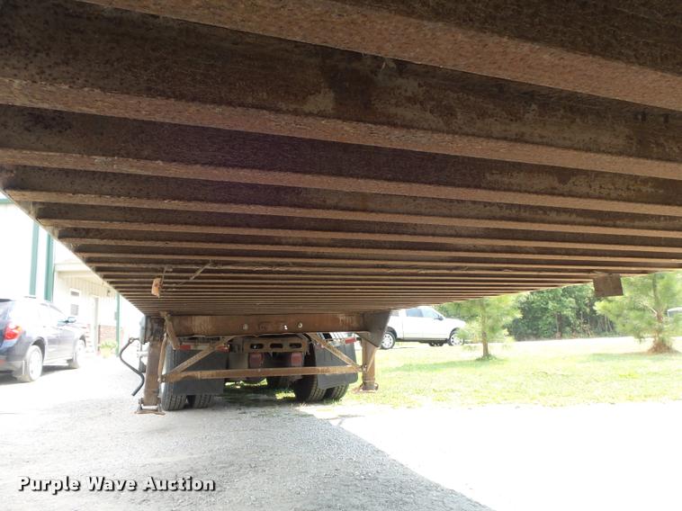 image for item K7500 1995 Pine dry van trailer