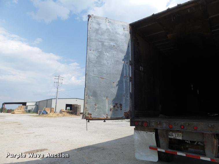 image for item K7500 1995 Pine dry van trailer