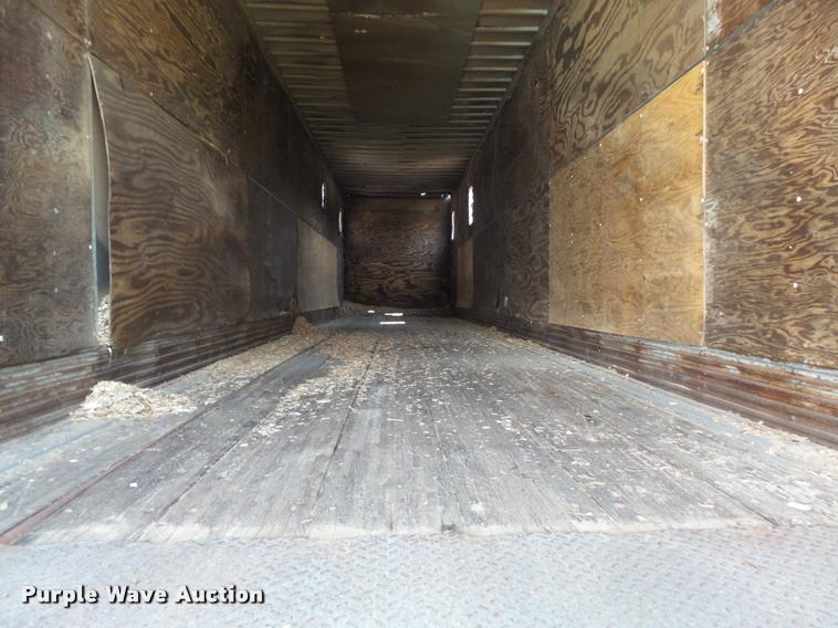 image for item K7500 1995 Pine dry van trailer