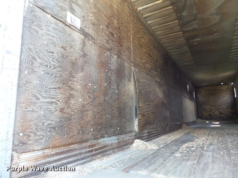 image for item K7500 1995 Pine dry van trailer