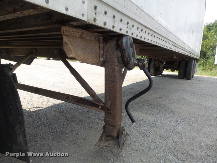 image for item K7500 1995 Pine dry van trailer