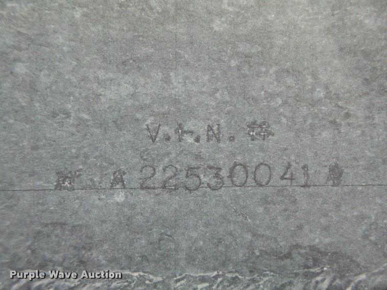 image for item K7522 1977 Mate end dump trailer