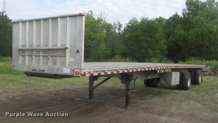image for item L2304 1996 Chaparral flatbed trailer