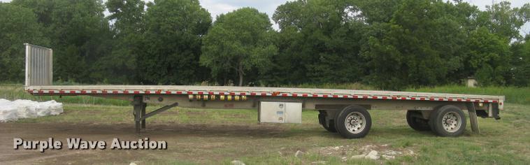 image for item L2304 1996 Chaparral flatbed trailer