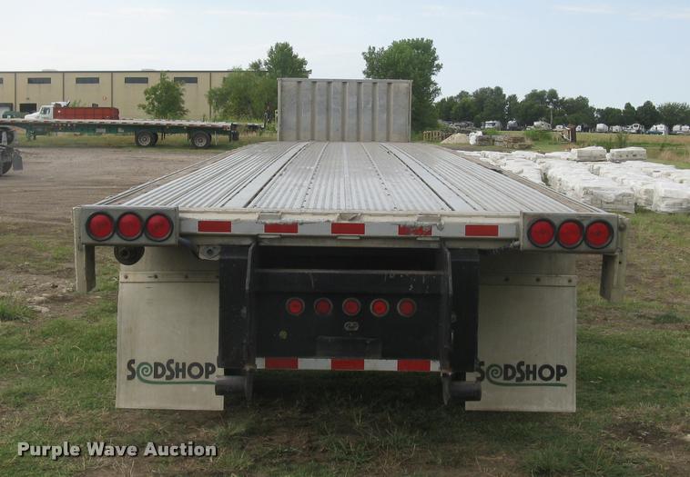 image for item L2304 1996 Chaparral flatbed trailer