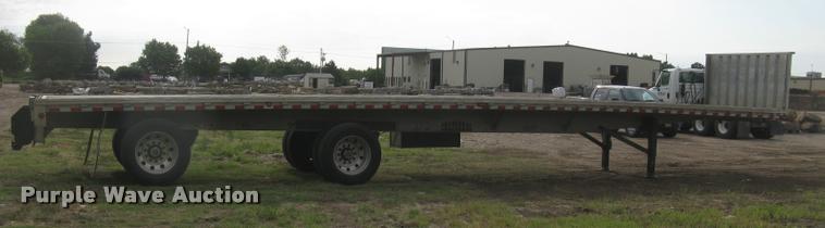 image for item L2304 1996 Chaparral flatbed trailer